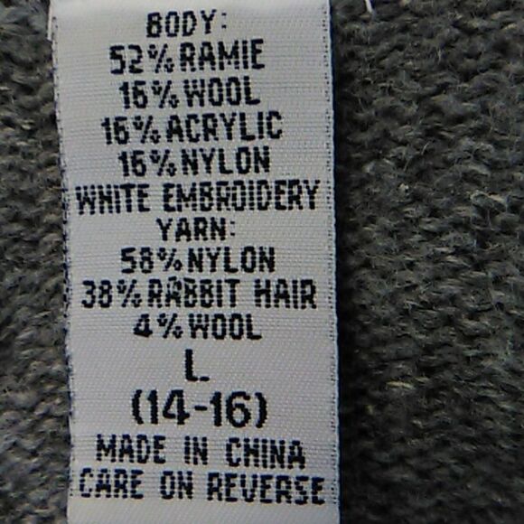 Vintage Holiday Lodge Embroidered Cardigan Sweater Twee - Picture 9 of 14